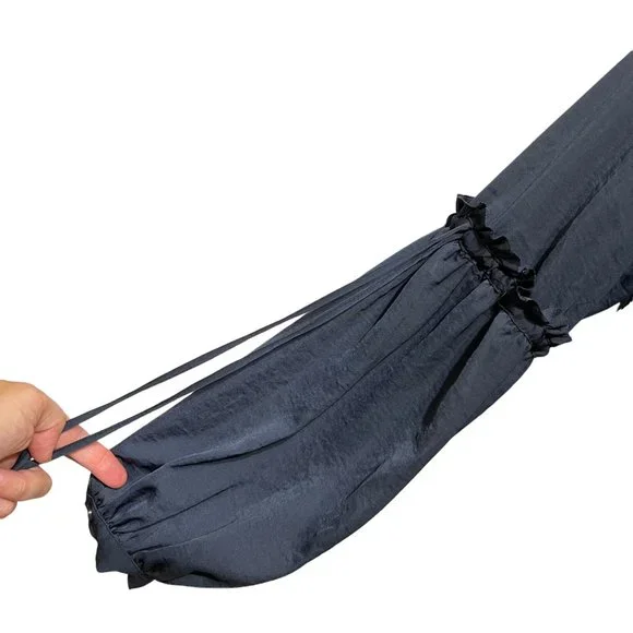 Greylin Small Blue Long Raglan Sleeve Darla Shift Dress EUC - Picture 4 of 8